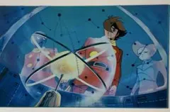 z６０　サイボーグ999セル画【イシュメールに乗ったジョー】背景画付き