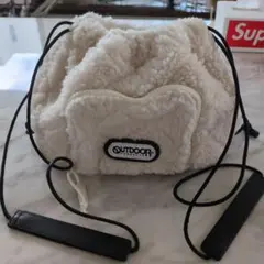 OUTDOOR PRODUCTS ボア巾着ショルダーバッグ