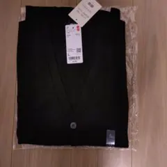 新品未使用タグ付/メンズ エクストラファインメリノウール カーディガン L