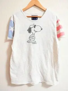 OLDBETTY'sスヌーピー古着SNOOPY半袖スウェットTシャツカットソーのサムネイル