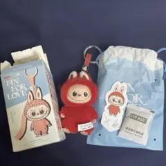 LABUBU PIN FOR LOVE 《X》ラブブ イニシャル