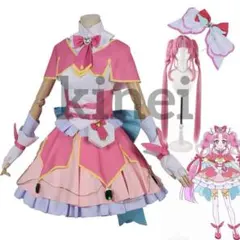 ♡ 名探偵プリキュア キュアミスティック 小林みくる コスプレ 衣装 高