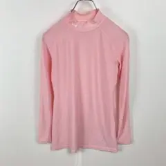 訳あり UNDER ARMOUR ロングスリーブ モックネックシャツ ヒートギア