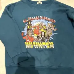 120 ウルトラマンシリーズ　裏起毛トレーナー　レトロ　おしゃれ　長袖