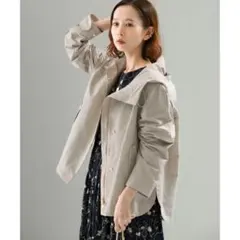 URBAN RESEARCH ROSSO バックボリュームフードブルゾン