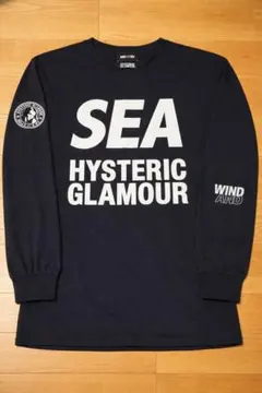 HYSTERIC GLAMOUR × WIND AND SEA 長袖 黒M