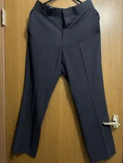 ネイビー メンズ 夏用 スラックス