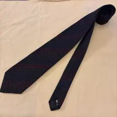 MITSUKOSHI ネイビー シルクネクタイ