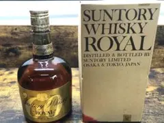 【迅速発送】 ［古酒］サントリーウイスキー ローヤル ’60 丸瓶　未開栓 楽天市場】【石川県内限定発送】ウィスキー サントリー ローヤル