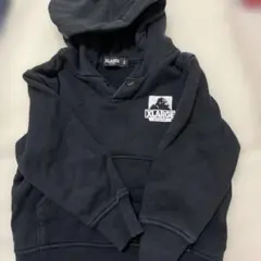 XLARGE フード付きトレーナー 黒