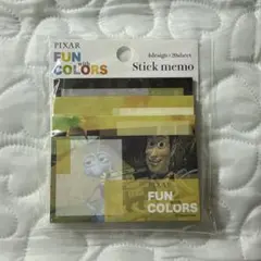 PIXAR/FUN with COLORS 付箋 Yellow