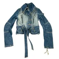 セシルマクビー　CECILMcBEE デニムジャケット　Gジャン　y2k