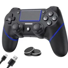 PS4コントローラー 無線 ワイヤレス コントローラー Bluetooth接続