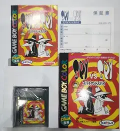 ★【箱・取説付】KEMCO  スパイVSスパイ　GBカラーソフト ☆【箱・取説付】KEMCO スパイVSスパイ GBカラーソフト 【箱・取説付】