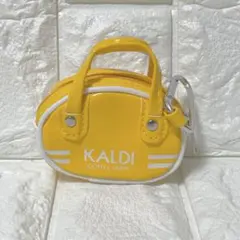 KALDI レトロスポーツバッグ イエロー