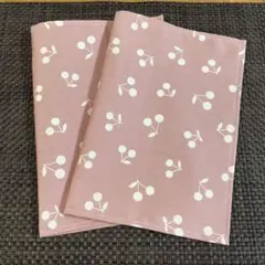 ピンク　2枚セット！25×35 ランチョンマット　ハンドメイド