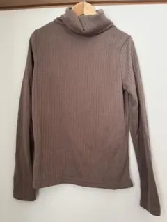 【GLOBAL WORK】レディース　ブラウン　タートルネック Mサイズ　冬