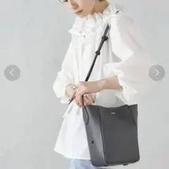 美品　Beaure シボレザー 2way ワンハンドル バッグのサムネイル