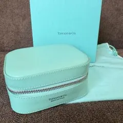 【Tiffany ティファニー】廃盤 レア アクセサリーケース レザー