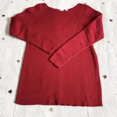 GAP 赤ニットセーター　XSサイズ