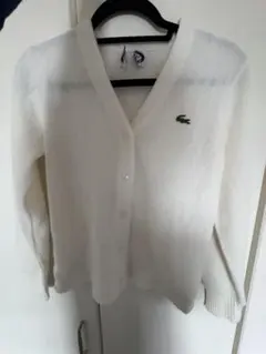 ラコステ　カーディガン