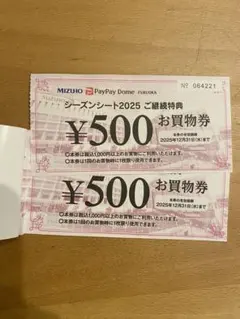 株主優待券 フード・ドリンク券