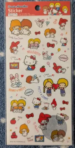 ハローキテ等サンリオキャラクターズシール　 新品未開封