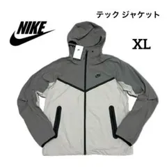 ナイキ XL テック ウーブン ジャケット 上着 グレー ウィンドランナー
