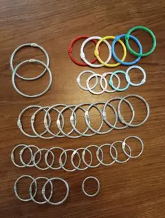 カードリング 色々セット (金属・プラスチック)