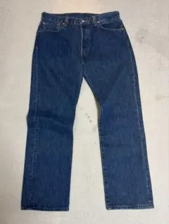 Levi’s リーバイス 501 ストレートデニム W34 ボタンフライ 濃紺のサムネイル