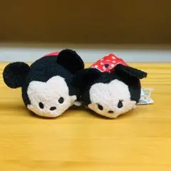 ディズニーツムツム　ミッキー・ミニー ぬいぐるみ
