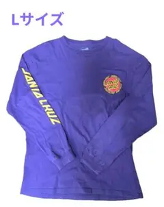 SANTA CRUZ 長袖 Tシャツ 紫　Lサイズ