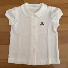 ファミリア　ブラウス　白