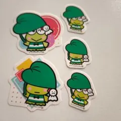 けろけろけろっぴ ステッカー 5枚セット