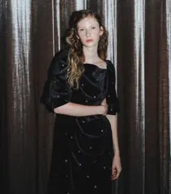 et.UNiVER Sheer Jacquard Organza Dress - メルカリ