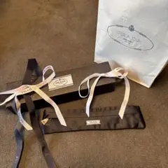 PRADA ブラック サテン フラグメントケース