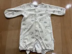 ムーミン クリーム色 ロンパース
