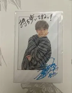 FANTASTICS 中島颯太 フォト風カード チェキ風カード