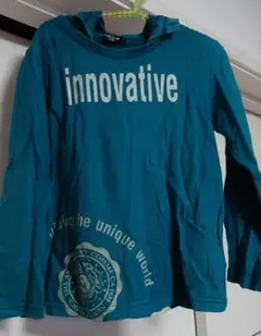 キッズ　フード付き長袖Tシャツ　コムサイズム