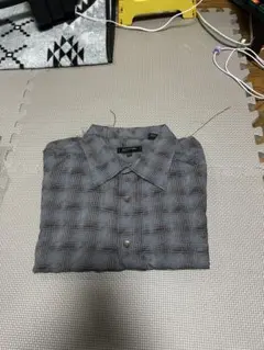 長袖シャツ5点セット（グレー系・ホワイト・ワインレッド）