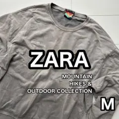 ZARA Yosemite Trail グレー　トレーナー　Mサイズのサムネイル