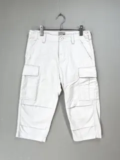 509 着薄 AVIREX コットン クロップドパンツ サイズ Sのサムネイル