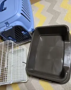 オーストラリア製PP40サイズ中型犬用高級プラスチッククレート給水機付