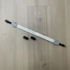 LANケーブル 0.4m フラットケーブル 隙間 Cat6A 中継コネクタ付きのサムネイル
