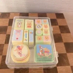 くまのプーさん　スタンプ　セット