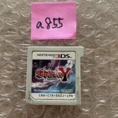 a855 ポケットモンスター Y Nintendo 3DS ソフト