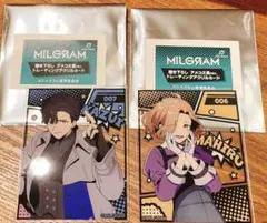 ミルグラム　ポップアップ　アクリル　アクリルカード　マヒル　カズイ