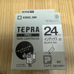 KING JIM テプラPRO テープカートリッジ SSY24KE 24mm