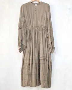 ren様専用 ネストローブ nest robe リネンギャザースモックワンピース