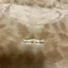 ☆サマンサタバサ☆オルラーレ・フェイクファーヒョウ柄☆トートバッグ☆